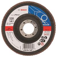 Bosch 2608607346 Lamellenschuurschijf Best for Metal - K120 - 115mm - Vlak