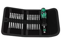 Drehmoment-Schraubendr.Sa 17 tlg. 6KT/PH/PZD/T-BO/Schlitz Arbeitsbereich 1,2 - 3 - WERA WERKZEUGE