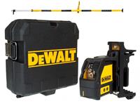 Dewalt DW088KPOL zelfnivellerende kruislijnlaser in koffer (DW088K) & kolom (DE0882)