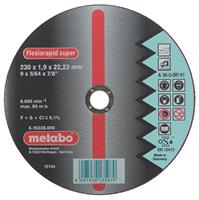 Metabo 616218000 Flexiarapid Super Doorslijpschijf inox - 115 x 1,6 x 22,23mm