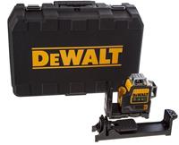 DeWALT Linienlaser DCE0811D1R-QW rot - Set inklusive Akku DCB127 10,8V 2,0Ah + Ladegerät DCB107, Koffer und mehr - Laser 360 Grad selbstnivellierend