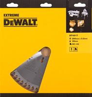 DeWalt DT4217 Extreme Cirkelzaagblad - 205 x 30 x 60T - Hout / Laminaat / MDF