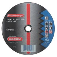 Metabo 616107000 Doorslijpschijf recht 22.23 mm 25 stuk(s)