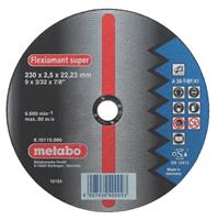 metabo - Flexiamant super 125x2,0x22,23 Stahl, Trennscheibe, gerade Ausführung (616107000)