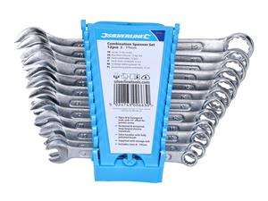 Silverline 12-Delige Steekringsleutel Set (8 - 19 mm)