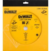 DeWalt DT3733 Diamantdoorslijpschijf - 250 x 25,4 x 1,6mm - keramiek