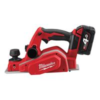 Milwaukee M18 BP-402C 18V Li-Ion Accu schaafmachine set (2x 4.0Ah accu) in koffer - 82mm - 2mm