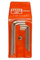 Bahco 1998M/6T 6-delige Inbussleutelset - 2-6mm