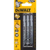DeWalt DT2220 BiM Decoupeerzaagblad XPC Speed - 4mm tandafstand - Hard hout (3st)