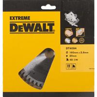 DeWALT - Sägeblatt für Handkreissägen ø160 x 20mm 48TFZ