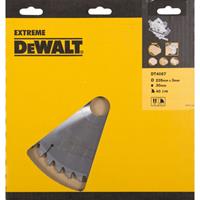 DeWalt DT4067 Extreme Cirkelzaagblad - 235 x 30 x 40T - Hout / Laminaat