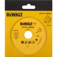 DeWalt DT3714 Diamantdoorslijpschijf - 110 x 20 x 1,6mm - tegels&natuursteen