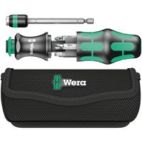 Wera 5051024001 Kraftform Kompakt Handbithouder met bits en etui