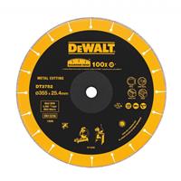 DeWalt DT3752 Diamantdoorslijpschijf - 355 x 25,4mm - metaal