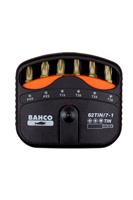 Bahco 62TIN/7-1 Bitset in cassette - Tin - 7-delig