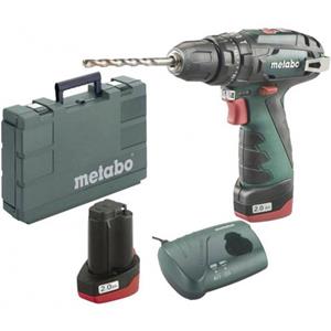 Metabo - Akku-Schlagbohrmaschine PowerMaxx SB 2x 2.0Ah Akkus im Koffer