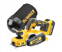 Dewalt DCP580P2-QW 18V XR Brushless Accuschaafmachine met stofzak in Tstak koffer