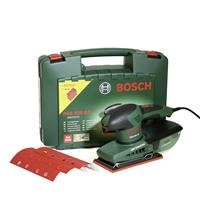 Bosch PSS 250 AE Vlakschuurmachine incl. 25 schuurbladen in koffer - 250W - 93 x 185mm