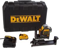 Dewalt DCE0811D1G-QW Zelfnivellerende 2x kruislijnlaser Groen 10,8V 2,0Ah XR accu en lader