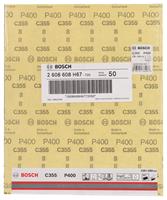 Bosch Schleifblatt C355, Papierschleifblatt, 230 x 280 mm, 400