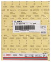 Bosch Schleifblatt C355, Papierschleifblatt, 230 x 280 mm, 600