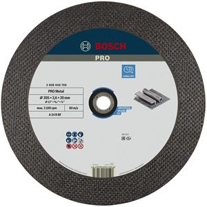 Bosch Trennscheibe Gerade Expert For Metal A 24 R Bf, 300 Mm, 20,00 Mm, 3,5 Mm