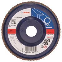 Bosch 2608607366 Lamellenschuurschijf Best for Metal - K60 - 125mm - Vlak