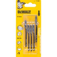 DeWalt DT2050 HCS Decoupeerzaagblad - 2mm tandafstand - Hout (5st)