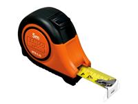 Bahco MTB-5-25-M-E Rolmaat met blokkeerknop - cm/inch - 5m x 25mm