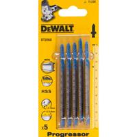 DeWalt DT2058 HSS Decoupeerzaagblad Progressor - 1.2-2.6mm tandafstand - Metaal (5st)