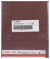 Bosch Schleifblatt Papier J475, Best for Metal, 230 x 280 mm, 120, ungelocht, 1er-Pack