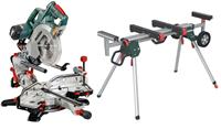 METABO Kappsäge KGSV 72 Xact SYM Set (690972000); mit Maschinenständer KSU 251; Karton