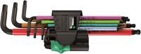 Wera 05022534001 7-delige Multicolour Inbussleutelset - magnetisch - 1,5-6mm