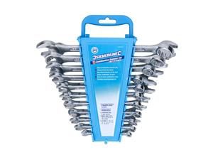 Silverline 22-delige steekringsleutel set | 6 - 22 mm en 1/4" - 7/8" - 633470