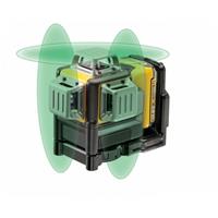 Dewalt DCE089D1GTRI 10,8V Groene Zelfnivellerende multilijnlaser met 3 360Ëšstralen + statief
