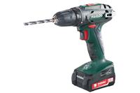 metabo BS14,4 Boorschroefmachine in koffer met 2 accu's + 13mm boorhouder