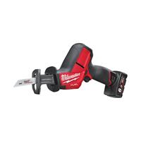 Milwaukee M12 CHZ-602X 12V Li-Ion accu reciprozaag set (2x 6.0Ah accu) in HD Box - snelwissel - koolborstelloos