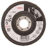 Bosch 2608608263 Lamellenschuurschijf X581 Best for Inox - K40 - 115mm - Haaks