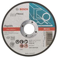 Bosch 2608603394 2608603394 Doorslijpschijf recht 115 mm 1 stuk(s) Staal