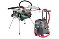 Metabo 690889000 Zaagtafel Met Onderstel (TS 254)&Alleszuiger / Bouwstofzuiger (ASR 35 M ACP) Combiset - 254 X 30mm