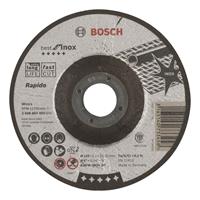 Bosch Trennscheibe Gekröpft Best For Inox - Rapido A 60 W Inox Bf, 125, 22,23, 1,0 Mm