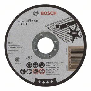 Bosch 2608600215 2608600215 Doorslijpschijf recht 115 mm 1 stuk(s) Staal