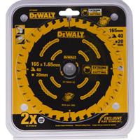 Kreissaegeblatt Akku 165/20mm 40WZ "DT10640-QZ" - DEWALT