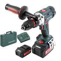 metabo SB18LTX Impuls Klopboormachine 18V met 2 accu's 602192500