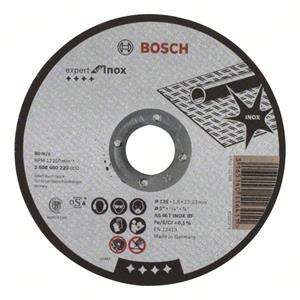 Bosch 2608600220 2608600220 Doorslijpschijf recht 125 mm 1 stuk(s) Staal