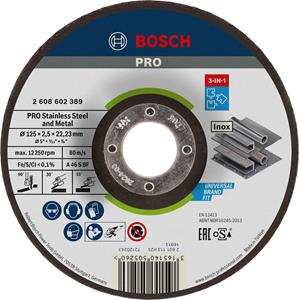 bosch Doorslijpschijf 3in1, 125mm