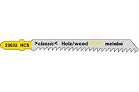 Metabo 623712000 HCS Decoupeerzaagblad Classic - snel - Hout (100st)