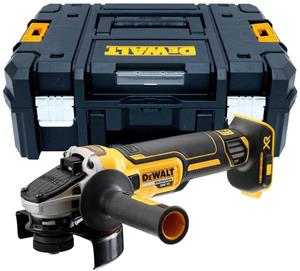 Dewalt DCG405NT-XJ 18V XR Li-ion Brushless 125mm Haakse Slijper met Schuifschakelaar in Tstak Koffer