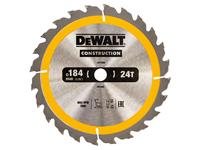 DeWalt DT1939-QZ Cirkelzaagblad - 184 x 16 x 24T - Hout