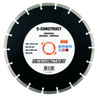 Perfectmate diamantzaagblad s-construct universeel standard duty 125 mm